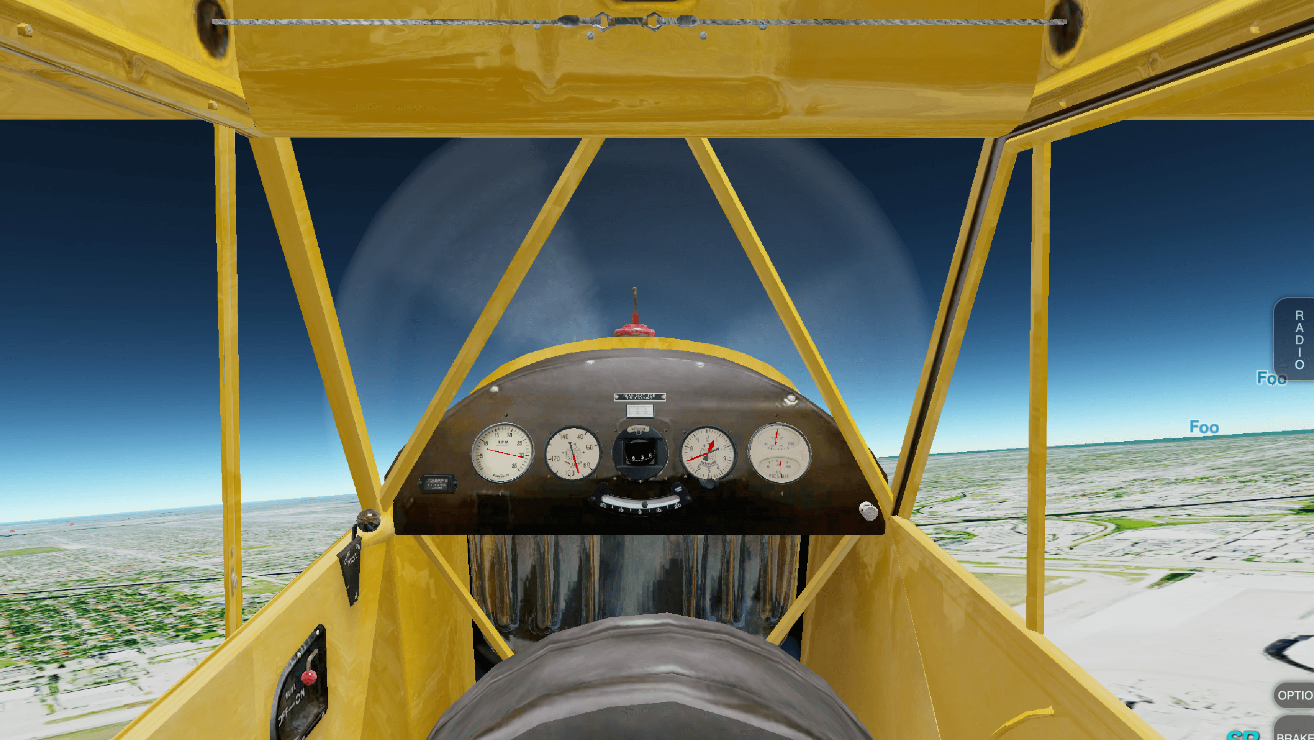 geo fs cockpit view