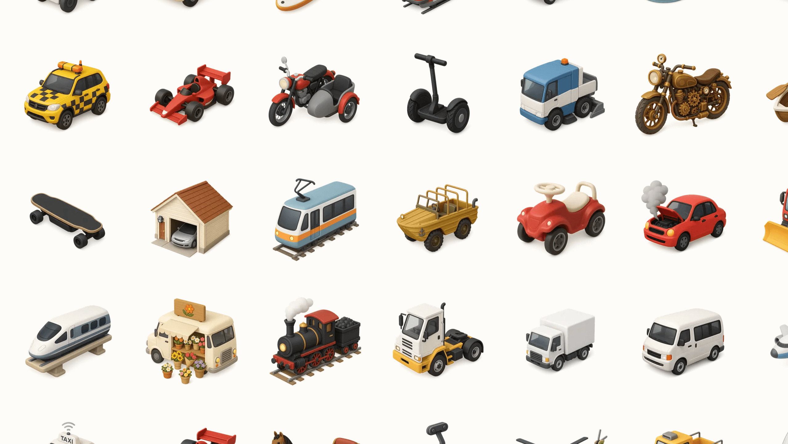 The thiings collection cars